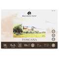 MAGNANI 1404® | TOSCANA watercolour paper — coarse grain, 18 cm x 26 cm, 300 gsm, block (glued on 4 sides), 1. block with 20 sheets — rectangular format