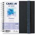 CANSON® | Montval® ART BOOK — 300 gsm, 20 cm x 20 cm, 300 gsm, cold pressed, spiral pad