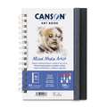 CANSON® | Mixed Media Artist ART BOOK — 300 gsm, A4 - 21 cm x 29.7 cm, cold pressed, 300 gsm