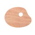 Palette — pinewood, oval - 18.5 x 25cm