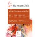 Hahnemuehle 300 Watercolour Paper Blocks, 30 cm x 40 cm, 300 gsm, block (glued on 4 sides), rough