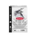 DERWENT | Drawing and Sketching Paper - spiral pads, A5 - 14.8 cm x 21 cm, 165 gsm, smooth