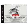 DERWENT | Drawing and Sketching Paper - spiral pads, A3 - 29.7 cm x 42 cm, 165 gsm, smooth
