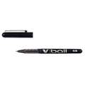 Pilot V Ball Rollerball Ink Pen, Black, fine - 0.3mm line width, Fine
