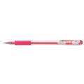 Pentel Hybrid Gel Grip Rollerball Pens, pink