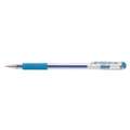 Pentel Hybrid Gel Grip Rollerball Pens, sky blue