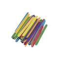 Rayher Wooden Craft Sticks, multicoloured 11cm x 11mm / pack of 72