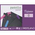 FABRIANO® | Tiziano Pastel Paper — 160 gsm, 24 sheet pad/ 23 x 30.5cm, black, rough|textured, 24 sheet pad