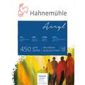 Hahnemuehle Acrylic Painting Paper Blocks 450gsm, 30 cm x 40 cm, 450 gsm, textured, block (glued on 4 sides)