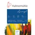 Hahnemuehle Acrylic Painting Paper Blocks 450gsm, 50 cm x 64 cm, 450 gsm, textured, block (glued on 4 sides)