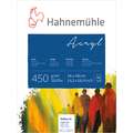 Hahnemuehle Acrylic Painting Paper Blocks 450gsm, 36 cm x 48 cm, 450 gsm, textured, block (glued on 4 sides)
