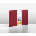 Hahnemühle | Hard-Bound D&S Sketchbooks — individual, A4 Landscape Red / 140gsm, 140 gsm, hot pressed (smooth), sketchbook