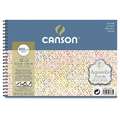 CANSON® | Aquarelle Watercolour Paper — 300 gsm, 12.5 cm x 18 cm, spiral pad of 12 sheets, cold pressed, cold pressed