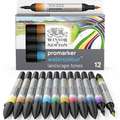 WINSOR & NEWTON™ | promarker watercolour™ markers — themed sets, landscape set - 12 markers