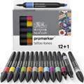 WINSOR & NEWTON™ | promarker™ themed sets — 12 markers, Tattoo, set