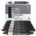 Winsor & Newton 6 BrushMarker Sets, Pastel shades