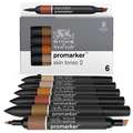 WINSOR & NEWTON™ | promarkers™ — sets of 6, Skin tones 2, set