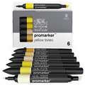 WINSOR & NEWTON™ | promarkers™ — sets of 6, Yellow tones, set