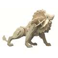 PEBARO | Wooden Construction Kits — various designs, Lion, 26 x 10 cm, 57 parts