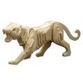 PEBARO | Wooden Construction Kits — various designs, Tiger, 35 x 15 cm, 57 parts