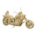 PEBARO | Wooden Construction Kits — various designs, Motorcycle, 30 x 18 cm, 96 parts