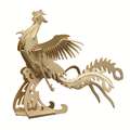 PEBARO | Wooden Construction Kits — various designs, Phoenix, 36 x 30 cm, 66 parts