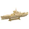 PEBARO | Wooden Construction Kits — various designs, Cruiser, 47 x 17 cm, 121 parts