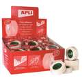 ®APLI | Self-Adhesive Tape — 33 metre rolls, milky