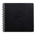 RHODIA® | Touch Paint ON Mixed Media books — hardcover, 15 cm x 15 cm, spiral pad, 250 gsm, Bound cover