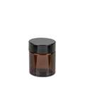 GLOREX | Brown Glass Jar — empty, 30 ml