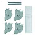 ECOBRA | Compass Cutter — with 6 spare blades, 5 blades, 2 leads