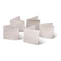 KHADI | Handmade Artist's Paper Card and Envelope Sets, 8 cm x 8 cm x 5 cm, 210 gsm, mittelrau