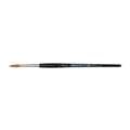 lineo | Series 190 Watercolour Round Pointed brushes — Kolinsky red sable, 12, 6.5, single brushes