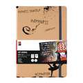 Marabu | ART JOURNAL Notebooks — 180 gsm, A4 - 21 cm x 29.7 cm, 180 gsm, hot pressed (smooth), sketchbook