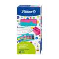 Pelikan | ProColor® Opaque Paint boxes — sets, 12 colours, case colour: turquoise/pink
