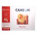 CANSON® | Figueras® oil colour paper — blocks (single-sided glued), 50 cm x 70 cm, 290 gsm, textured, pad (bound on one side)