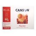 CANSON® | Figueras® oil colour paper — blocks (single-sided glued), 29.7 cm x 42 cm, 290 gsm, textured, 10 sheet pad (one side bound)