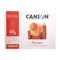 CANSON® | Figueras® oil colour paper — blocks (single-sided glued), 30 cm x 40 cm, 290 gsm, textured, 10 sheet pad (one side bound)
