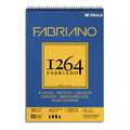 Fabriano 1264 Spiral Sketch Pads, A3 - 29.7 cm x 42 cm, 90 gsm, hot pressed (smooth)