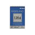 Fabriano 1264 Black Drawing Pads, A4 - 21 cm x 29.7 cm, 200 gsm, rough