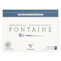 Clairefontaine | FONTAINE® watercolour paper — cloud texture ○ 300 gsm, 30 cm x 40 cm, 300 gsm, 300 gsm, block