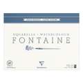 Clairefontaine | FONTAINE® watercolour paper — cloud texture ○ 300 gsm, 42 cm x 56 cm, 300 gsm, 300 gsm, block