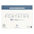 Clairefontaine | FONTAINE® watercolour paper — cloud texture ○ 300 gsm, 36 cm x 48 cm, 300 gsm, 300 gsm, block