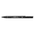 uni-ball | uni Pin FINE LINE pens — bullet tip, black, 0.2mm