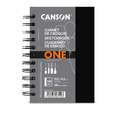 CANSON® | ART BOOK ONE — spiral sketchbooks, 10.2 cm x 15.2 cm, portrait, 100 gsm, spiral pad