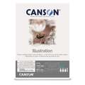 CANSON® | Illustration Drawing pad — 200 gsm, A4 - 21 cm x 29.7 cm, smooth, 200 gsm