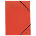 Leitz | Recycled Card Folder — elastic band closure, Red