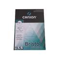 CANSON® | Bristol Board Pads — 250 gsm, A4, pad (bound on one side), cold pressed