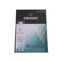 Canson Bristol Board Pads, A4, pad (bound on one side), cold pressed