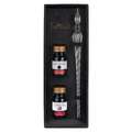 Jacques HERBIN | Glass pen & inks sets — 3 piece gift sets, Transparent, set